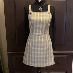 NWT. Plaid Jumper Size S